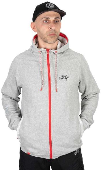 Fox rage mikina voyager hoody light grey - xxxl