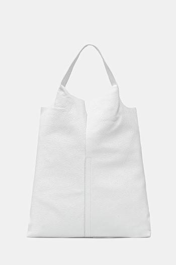 Kožená kabelka Answear.LAB biela farba
