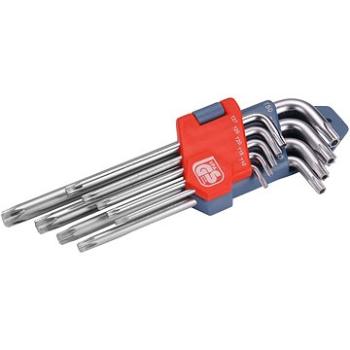 EXTOL PREMIUM L-kľúče TORX, sada 9 ks, 10 – 50 mm (6601)