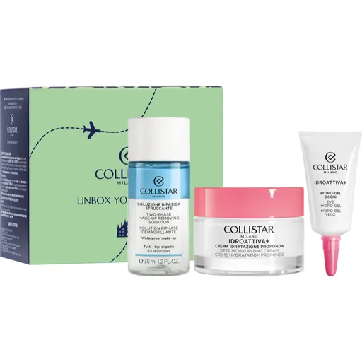 Collistar Deep Moisturizing Cream Travel Kit darčeková sada na tvár
