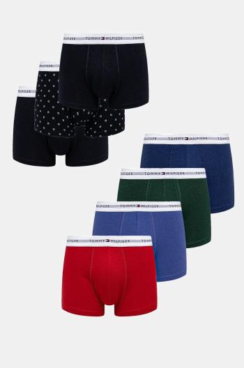 Boxerky Tommy Hilfiger 7-pak pánske, biela farba, UM0UM03383