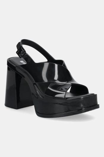 Sandále Melissa DANCE HEEL čierna farba, M 35908