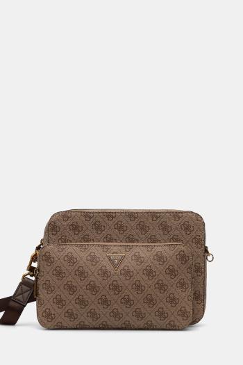 Malá taška Guess MILANO šedá farba, HMMILO P5222