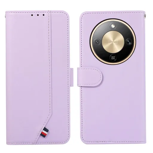 ABEEL DELICATE Peňaženkový obal Honor Magic8 Lite 5G fialový