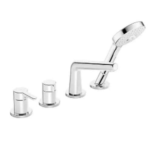 Vaňová batéria Hansa DESIGNO so sprchovacím setom chróm 53122063