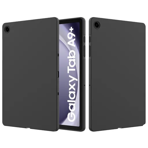 RUBBER Ochranný kryt pre Samsung Galaxy Tab A9+ čierny