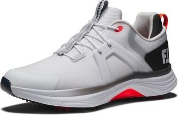 Footjoy Hyperflex White/Black/Red 45 Pánske golfové topánky