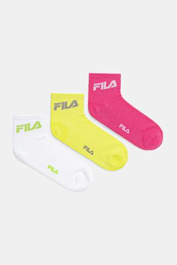 Ponožky Fila 3-pak biela farba, F6789