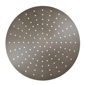 RAV Slezák - Hlavová sprcha okrúhla kovová ø 30 cm so 4-otvorovými tryskami, Farba: METAL GREY - lesklá, Povrchová úprava: PVD KS0001/4MGL