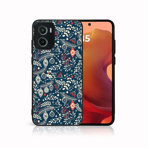 MY ART Kryt s vianočným dizajnom Motorola Moto G05 / Moto E15 MISTLETOE (070)