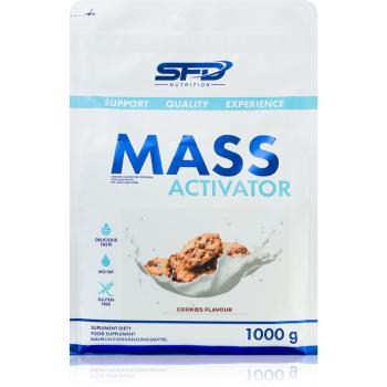 SFD Nutrition Mass Activator podpora tvorby svalovej hmoty príchuť Cookies 1000 g