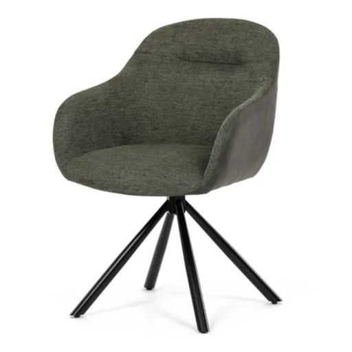 Jedálenská stolička Autronic 58x81 cm zelená látka DCH-Y1143 GRN2