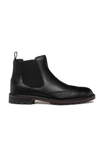 Topánky chelsea Geox U WALK PLEASURE C pánske, čierna farba, U46HAC 00064 C9999