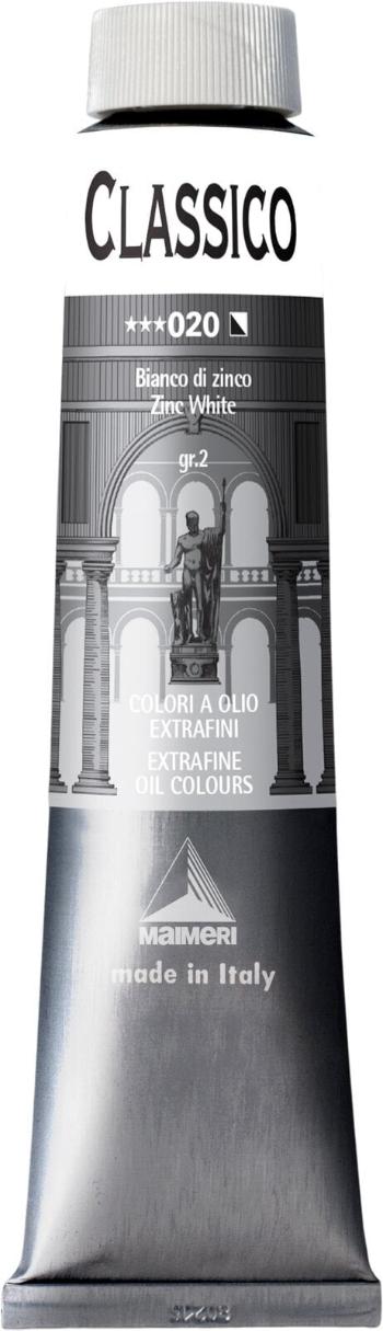 Maimeri Classico Olejová farba Zinc White 200 ml 1 ks