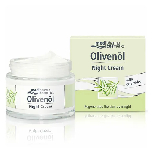 OLIVENÖL Nočný regeneračný krém s ceramidmi 50 ml