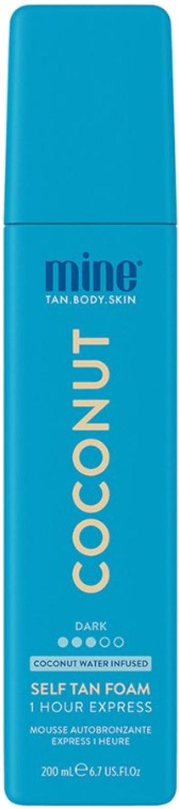 Minetan Samoopaľovacia pena pre ultra tmavé opálenie Coconut (Water Self Tan Foam) 200 ml