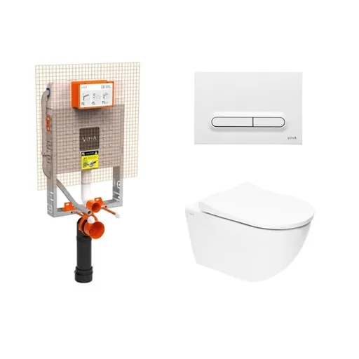 Závesný wc set Vitra S60 na zamurovanie SIKOVZW3