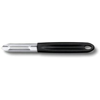 Victorinox škrabka na zemiaky s dvojitým vrúbkovaným ostrím čierna (7.6077)