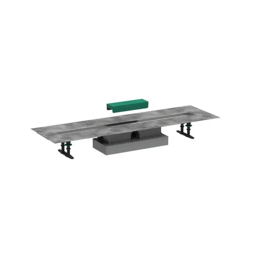 Hansgrohe uBox Universal úplná sada pre plochú inštaláciu 90 cm nerez 56019180