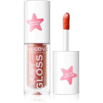 Revolution Relove Baby Gloss Shimmer trblietavý lesk na pery odtieň Ethereal 1.8 ml