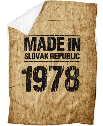 Deka Made In (rok: 1978, Podšitie baránkom: ÁNO)