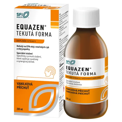 EQUAZEN Tekutá forma s príchuťou vanilky 200 ml