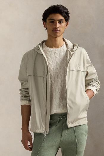 Bunda Polo Ralph Lauren béžová farba, prechodná, 710968886