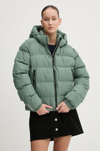 Bunda Superdry dámska, zelená farba, zimná, W5011721A-F2L