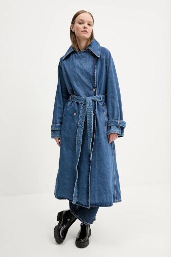 Rifľový kabát Hugo Blue dámsky, prechodný, oversize, 50532056