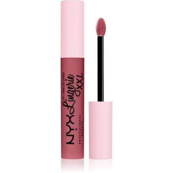 NYX Professional Makeup Lip Lingerie XXL tekutý rúž s matným finišom odtieň 04 - Flaunt It 4 ml