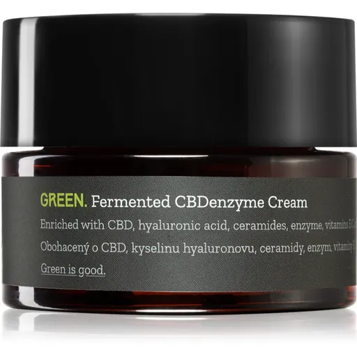 Canneff Green Fermented CBDenzyme Cream intenzívny omladzujúci krém s CBD 50 ml