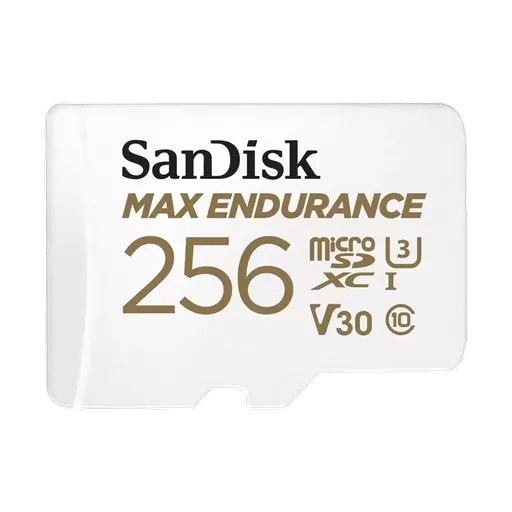 SanDisk MAX ENDURANCE microSDHC 256GB + adaptér