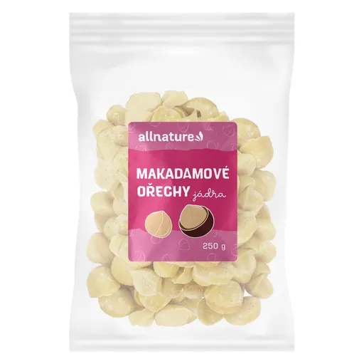 ALLNATURE Makadamové orechy 250 g