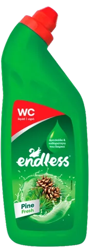 ENDLESS - Čistič na toalety pine fresh, 0,75 L