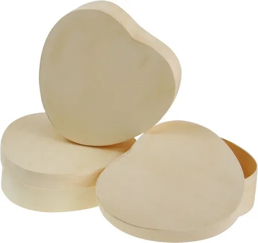 MEYCO - Box z preglejky v tvare srdca 20 x 140 mm/výška 4,5 cm