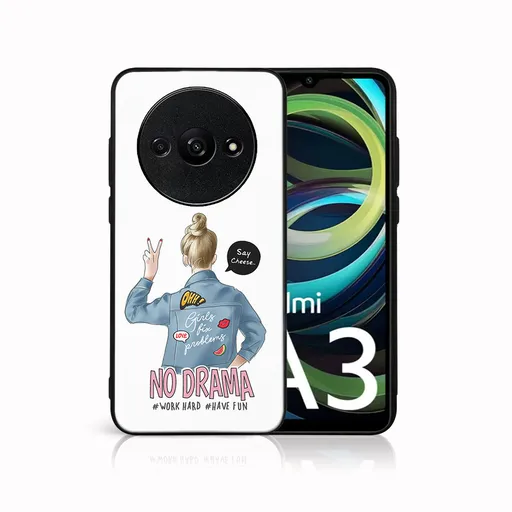 MY ART Ochranný kryt pre Xiaomi Redmi A3 NO DRAMA (138)