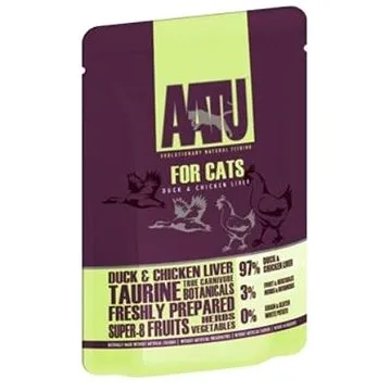 AATU Cat Duck n Chicken Liver kaps. 85 g (5060189112838)
