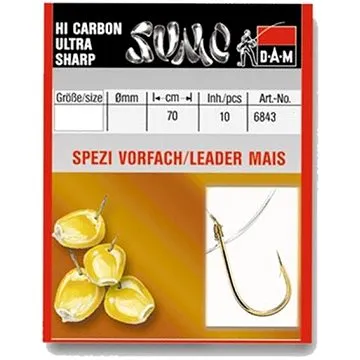 DAM Sumo Spezi Corn Veľkosť 8 0,20 mm 70 cm 10 ks (4044641019843)