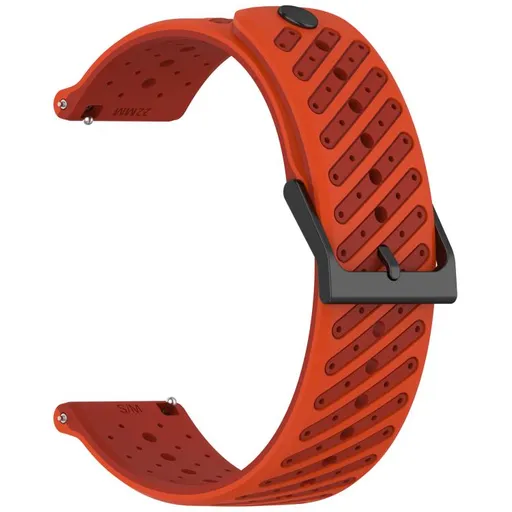 TWILL SILICONE Vymeniteľný remienok pre Suunto Race 2 oranžový