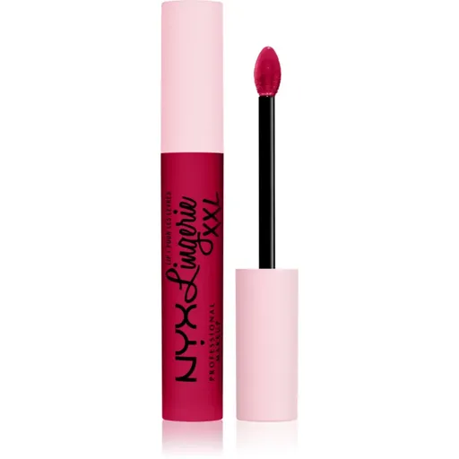 NYX Professional Makeup Lip Lingerie XXL tekutý rúž s matným finišom odtieň 21 - Stamina 4 ml
