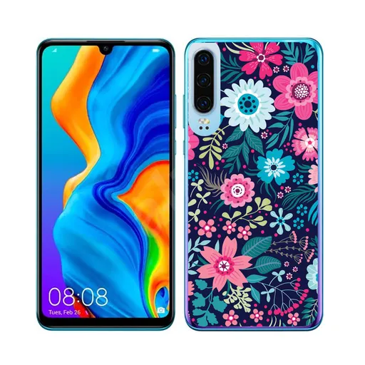 PROTEMIO MY ART Ochranný obal Huawei P30 FLORA (038)