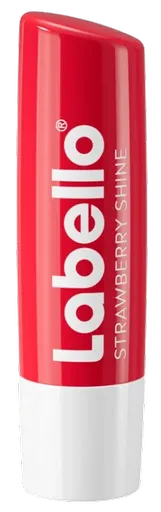LABELLO STRAWBERRY SHINE - Balzam na pery s vôňou jahôd (4,8 g)