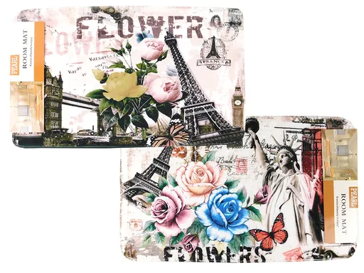 MAKRO - Predložka do kúpeľne 73x44cm, rôzne dekory