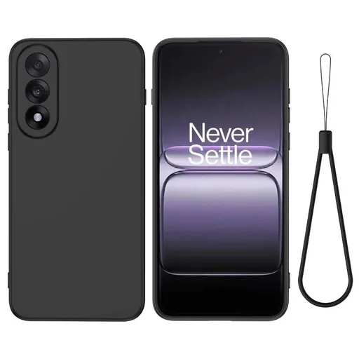RUBBER Ochranný obal pre OnePlus Nord 5 5G čierny