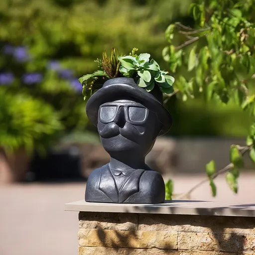 Gilde Dekorativní květináč Hlava