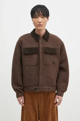 Vlnená bunda Filling Pieces Box Jacket