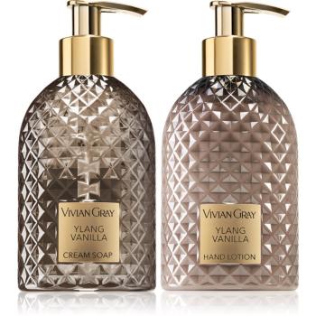 Vivian Gray Gemstone Ylang & Vanilla darčeková sada s hydratačným účinkom