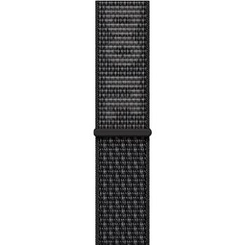 Apple Watch 41 mm čierno-snehobiely prevliekací športový remienok Nike (MPHW3ZM/A)