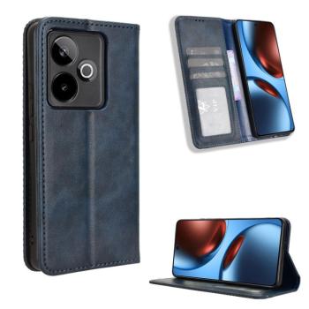 BUSINESS Peňaženkový kryt pre Realme GT 7 5G / Realme GT 7T 5G modrý