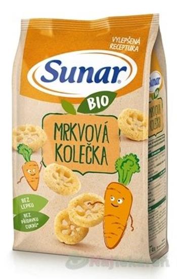 Sunar BIO Chrumky Mrkvové kolieska (od ukonč. 12. mesiaca) 45 g